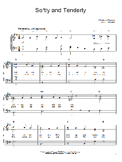 Softly And Tenderly von Will L. Thompson (Download) 