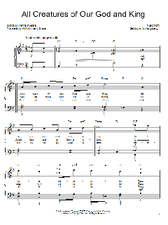 All Creatures Of Our God And King von William Henry Draper (Download) 