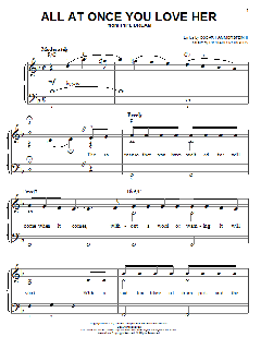 All At Once You Love Her von Rodgers & Hammerstein (Download) 