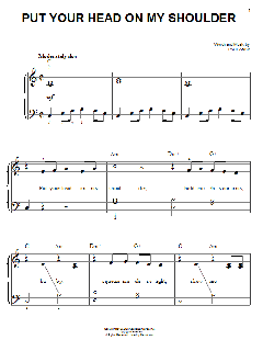 Put Your Head On My Shoulder von Paul Anka (Download) 