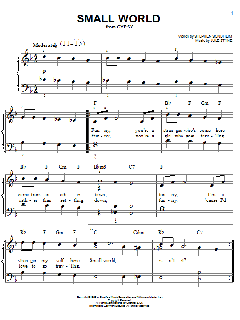 Small World von Stephen Sondheim (Download) 