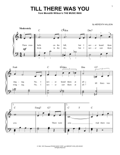 Till There Was You von Meredith Willson (Download) 