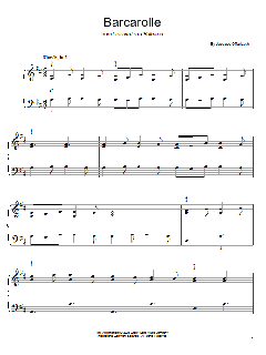 Barcarolle von Jacques Offenbach (Download) 