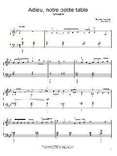 Adieu, notre petite table von Renee Fleming (Download) 