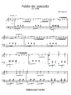 Addio del passato von Giuseppe Verdi (Download) 