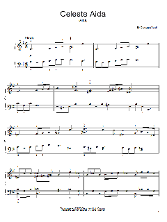 Celeste Aida von Giuseppe Verdi (Download) 
