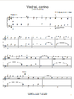 Vedrai, Carino von Wolfgang Amadeus Mozart (Download) 