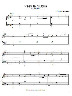 Vesti La Giubba von Ruggero Leoncavallo (Download) 