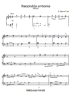 Recondita Armonia von Giacomo Puccini (Download) 