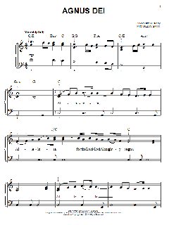 Agnus Dei von Michael W. Smith (Download) 