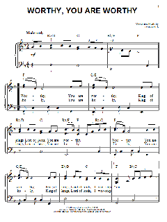 Worthy, You Are Worthy von Don Moen (Download) 