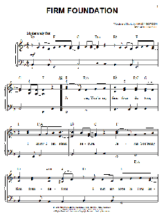 Firm Foundation von Nancy Gordon (Download) 
