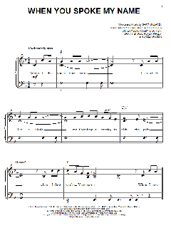 When You Spoke My Name von MercyMe (Download) 