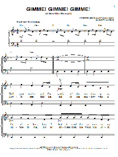 Gimme! Gimme! Gimme! (A Man After Midnight) von ABBA (Download) 