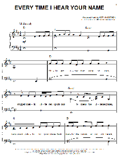 Every Time I Hear Your Name von Keith Anderson (Download) 