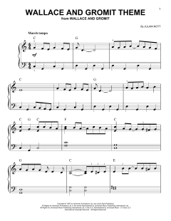 Wallace And Gromit Theme von Julian Nott (Download) 