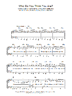 Who Do You Think You Are? von Emma Bunton (Download) 