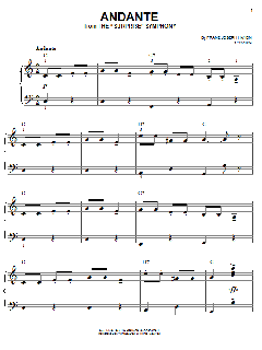 Andante von Franz Joseph Haydn (Download) 