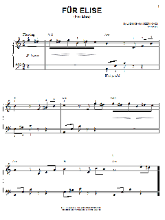 Fur Elise von Ludwig van Beethoven (Download) 