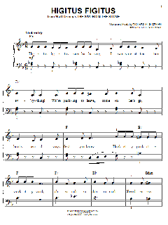 Higitus Figitus von Sherman Brothers (Download) 