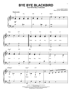 Bye Bye Blackbird von Mort Dixon (Download) 