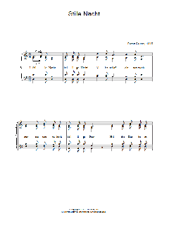 Stille Nacht von Franz Gruber (Download) 