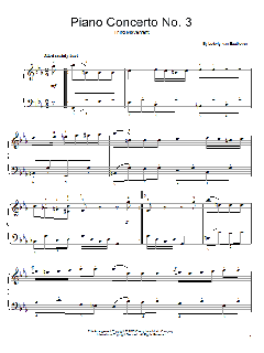 Piano Concerto No. 3, 3rd Movement von Ludwig van Beethoven (Download) 