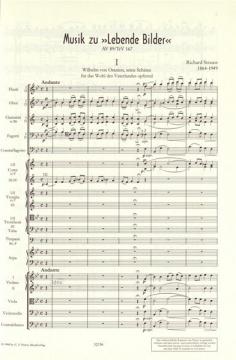 Suiten und Stücke aus Bühnenwerken Band 1 von Richard Strauss 