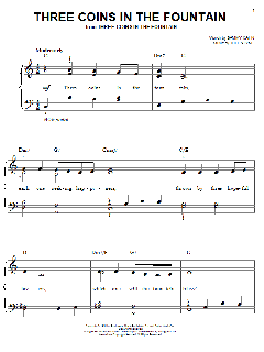 Three Coins In The Fountain von Frank Sinatra (Download) 