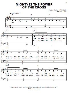 Mighty Is The Power Of The Cross von Chris Tomlin (Download) 