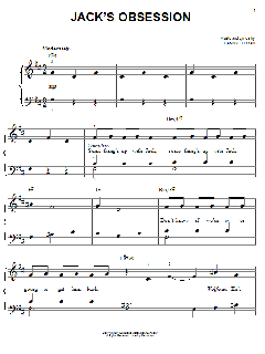 Jack's Obsession von Danny Elfman (Download) 