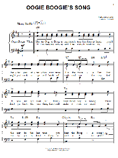 Oogie Boogie's Song von Danny Elfman (Download) 