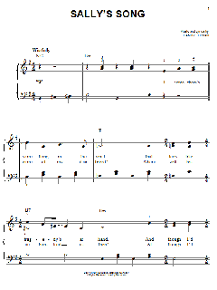 Sally's Song von Danny Elfman (Download) 