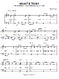 What's This? von Danny Elfman (Download) 