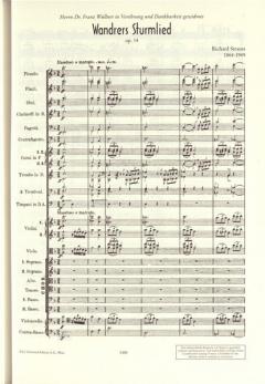 Werke von Richard Strauss für Chor und Orchester im Alle Noten Shop kaufen (Partitur)
