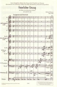 Werke für kleinere Ensembles Band 1 (Richard Strauss) 