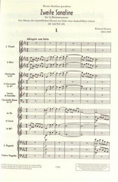 Werke für kleinere Ensembles Band 2 von Richard Strauss 