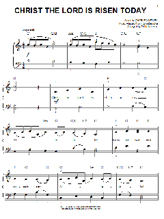 Christ The Lord Is Risen Today von Charles Wesley (Download) 