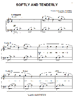 Softly And Tenderly von Will L. Thompson (Download) 