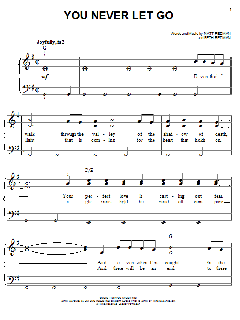 You Never Let Go von Matt Redman (Download) 