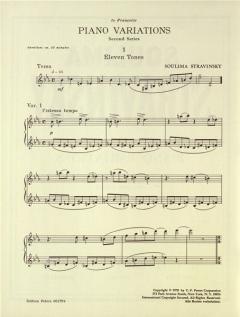 Variationen für Klavier Band 2 von Soulima Strawinsky im Alle Noten Shop kaufen