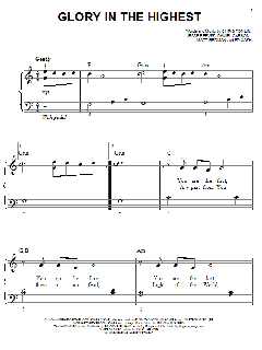 Glory In The Highest von Matt Redman (Download) 