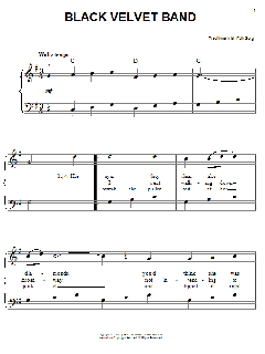 The Black Velvet Band von Irish Folksong (Download) 