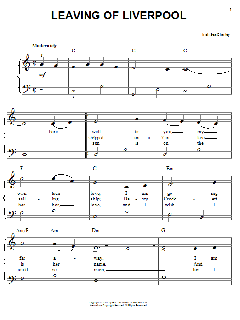 Leaving Of Liverpool von Irish Sea Chanty (Download) 