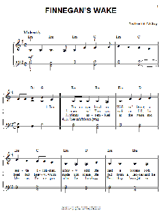 Finnegan's Wake von Irish Folksong (Download) 