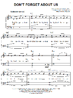 Don't Forget About Us von Mariah Carey (Download) 