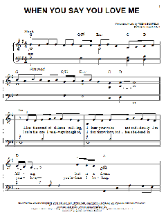 When You Say You Love Me von Josh Groban (Download) 