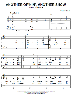 Another Op'nin', Another Show von Cole Porter (Download) 