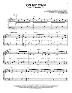 On My Own von Alain Boublil (Download) 