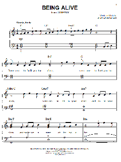 Being Alive von Stephen Sondheim (Download) 